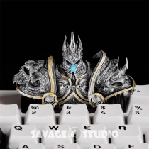 WOW The Lich King Resin Artisan Keycaps for Mechanical Keyboard Personalized Keycaps